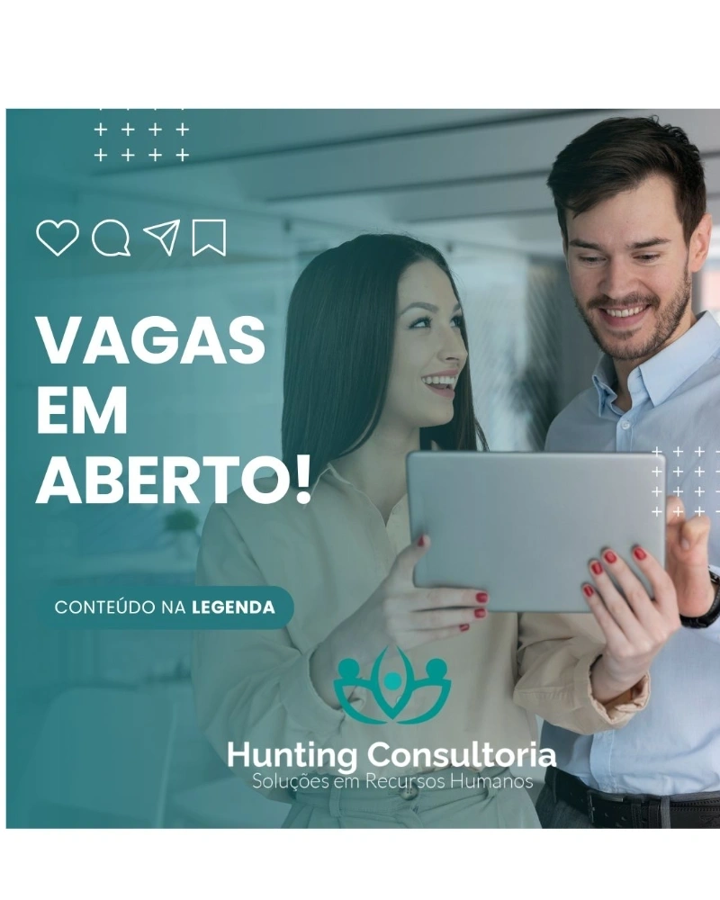 Flyer da Vaga