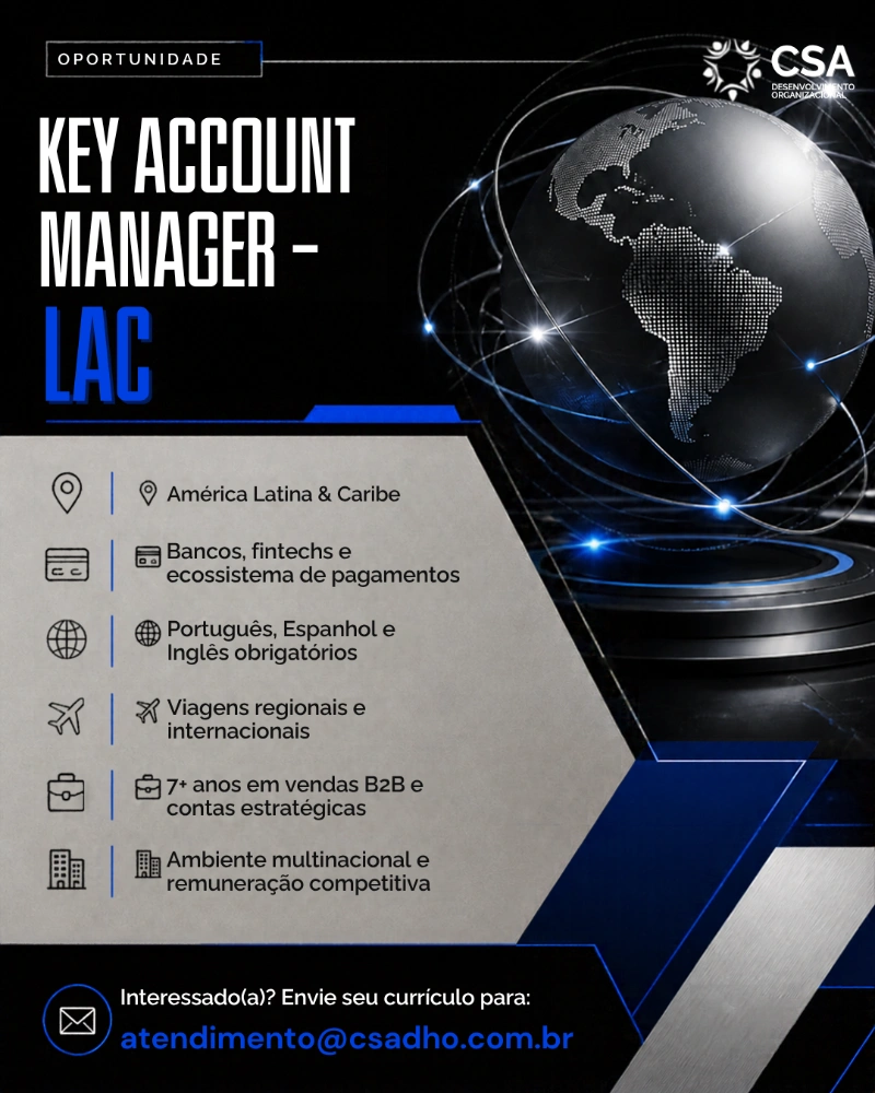 Flyer da Vaga